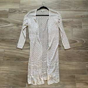 Cardigan solid open front